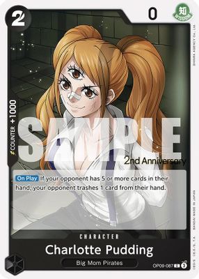 Charlotte Pudding OP09-087 card