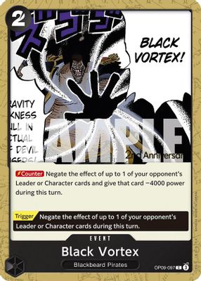 Black Vortex OP09-097 card