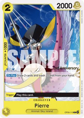 Pierre OP09-110 card