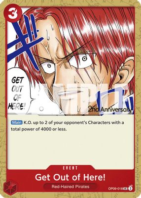 Get Out of Here! OP09-018 card