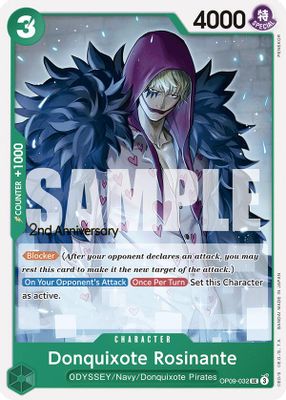 Donquixote Rosinante OP09-032 card