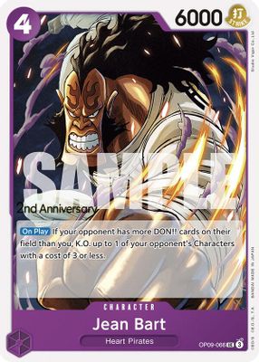 Jean Bart OP09-066 card