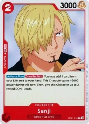 Sanji OP01-013 card
