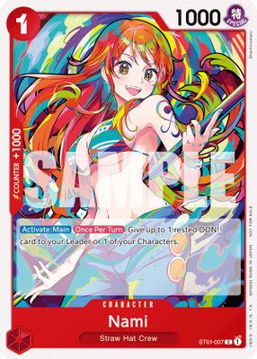 Nami ST01-007 card