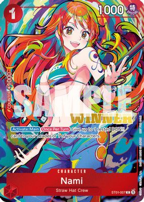 Nami ST01-007 card