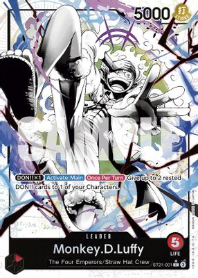 Monkey.D.Luffy ST21-001 card