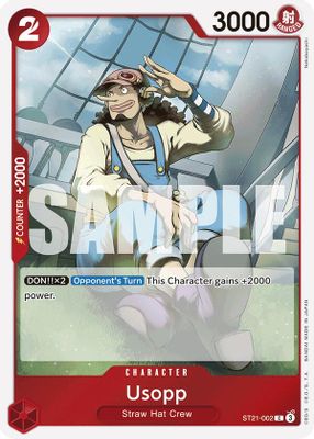 Usopp ST21-002 card