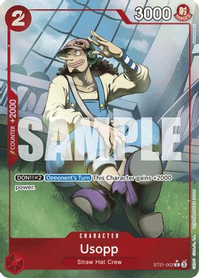 Usopp ST21-002 card