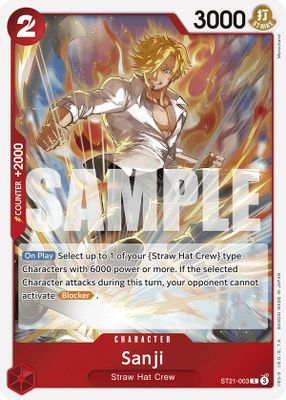 Sanji ST21-003 card