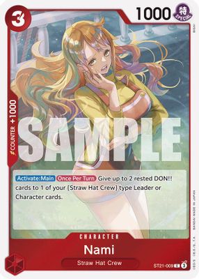 Nami ST21-009 card
