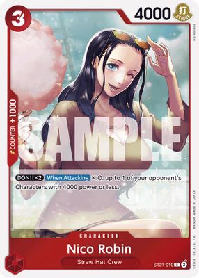 Nico Robin ST21-010 card
