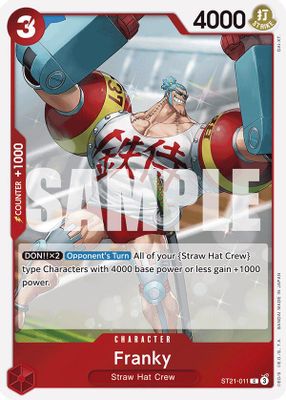 Franky ST21-011 card