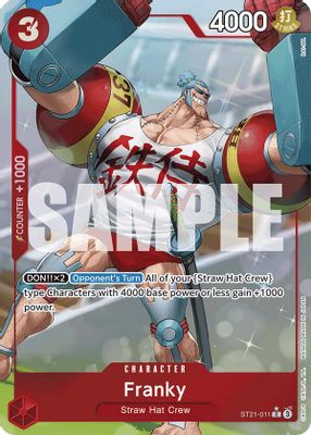 Franky ST21-011 card