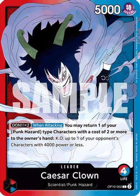 Caesar Clown OP10-002 card