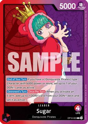 Sugar OP10-003 card