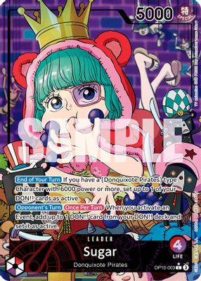Sugar OP10-003 card