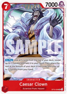 Caesar Clown OP10-006 card