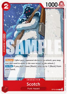 Scotch OP10-008 card