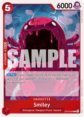 Smiley OP10-009 card