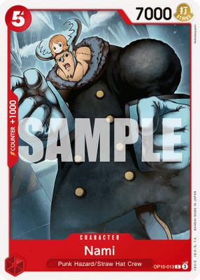 Nami OP10-013 card