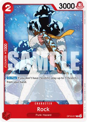 Rock OP10-017 card
