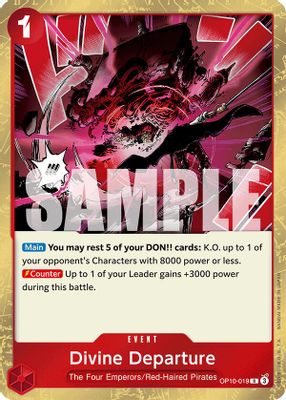 Divine Departure OP10-019 card