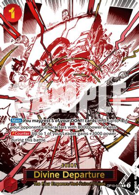 Divine Departure OP10-019 card