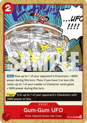 Gum-Gum UFO OP10-020 card