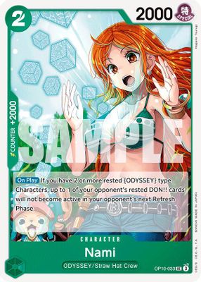 Nami OP10-033 card