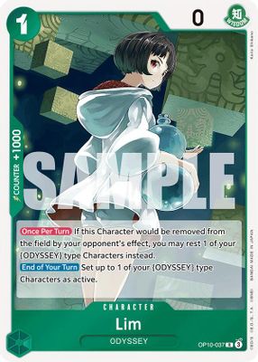 Lim OP10-037 card