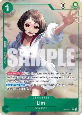 Lim OP10-037 card
