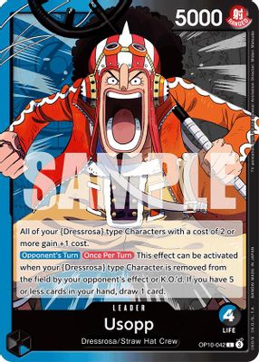 Usopp OP10-042 card