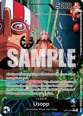 Usopp OP10-042 card
