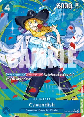 Cavendish OP10-045 card
