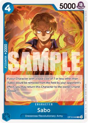 Sabo OP10-049 card