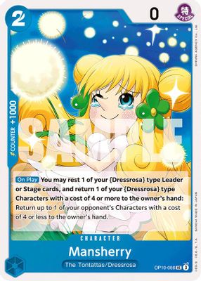 Mansherry OP10-056 card