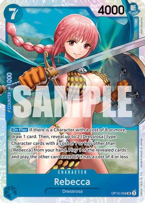 Rebecca OP10-058 card