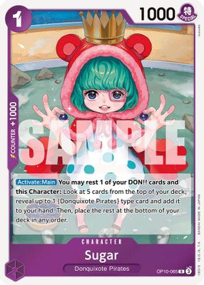 Sugar OP10-065 card