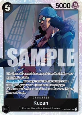Kuzan OP10-082 card