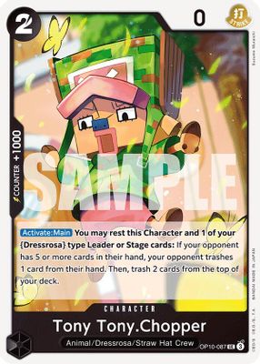 Tony Tony.Chopper OP10-087 card