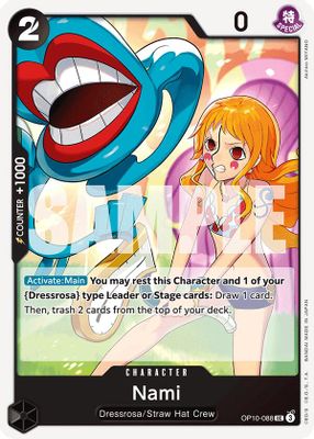 Nami OP10-088 card