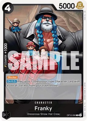 Franky OP10-090 card