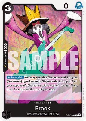 Brook OP10-091 card