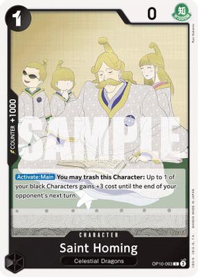 Saint Homing OP10-093 card