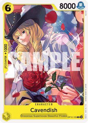 Cavendish OP10-105 card