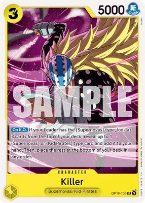 Killer OP10-106 card