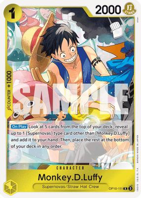 Monkey.D.Luffy OP10-111 card