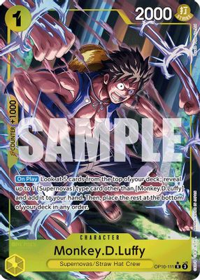 Monkey.D.Luffy OP10-111 card