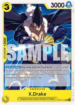 X.Drake OP10-114 card