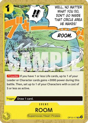 ROOM OP10-117 card